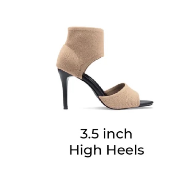 Stiletto Sandals Newbella size 7.5 - Picture 2 of 8